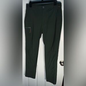 REI Co-op Trailmade Hike Pants Men’s 32 x 32 Green Stretch Nylon UPF 50 Hiking